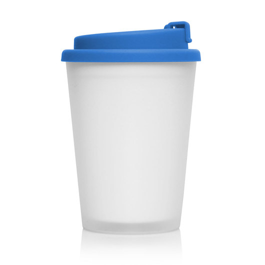 Frosted Double Wall Cup 2 Royal Blue
